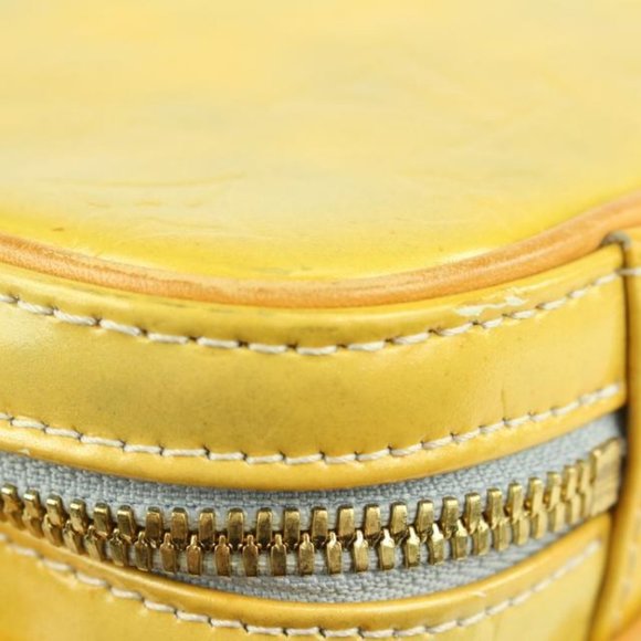 Louis Vuitton Yellow Monogram Vernis Murray Mini Backpack 7lv1018 - Picture 3 of 11